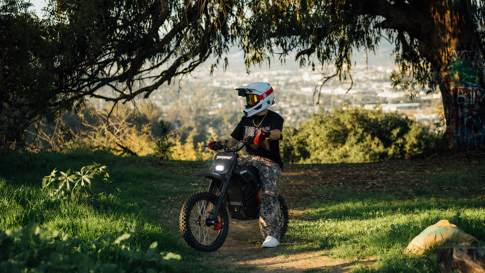 Terrawulf M7 High-Performance Off-Road Electric Mini Dirt Bike